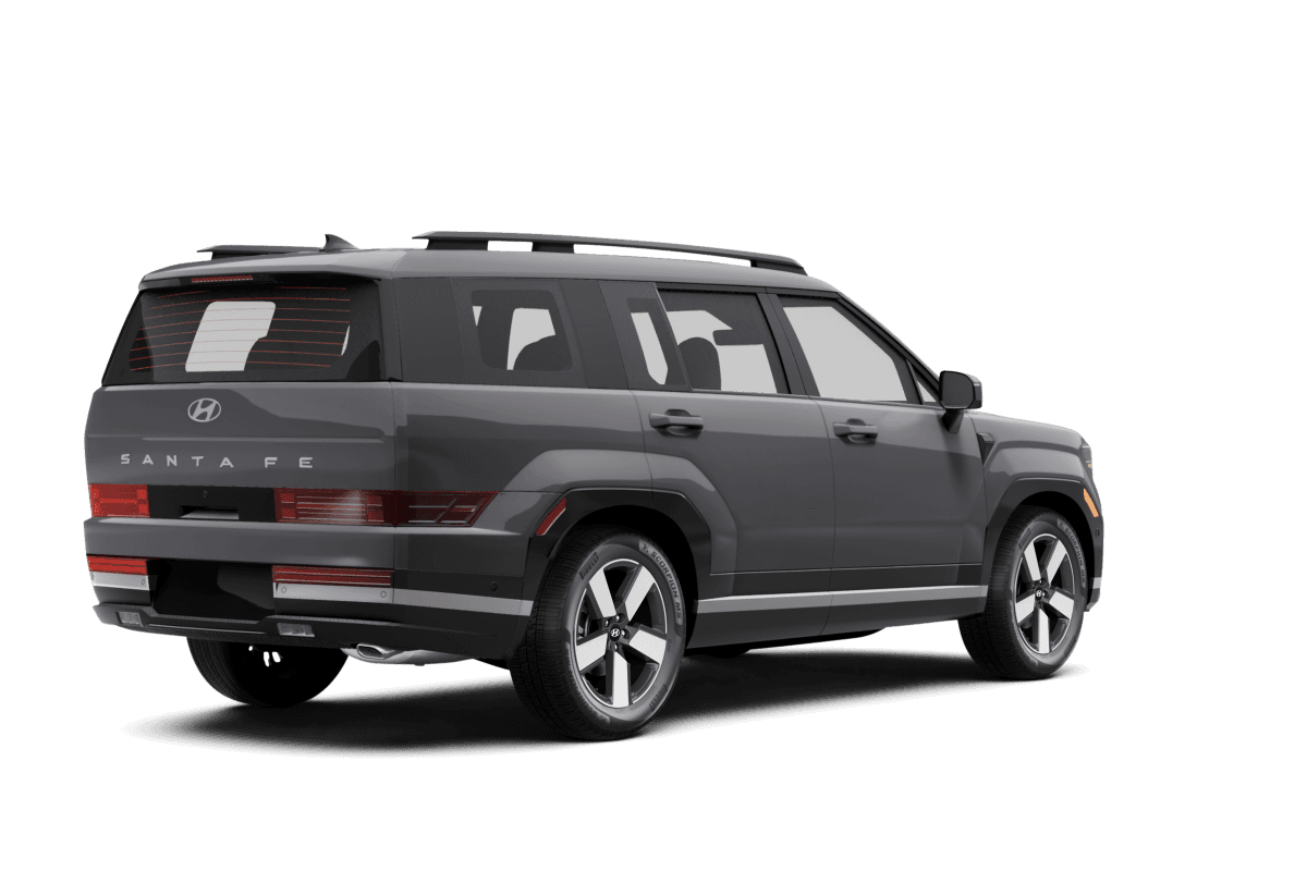 Hyundai Santa Fe - Back view Hyundai Santa Fe - Back view